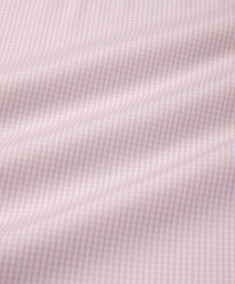 Pale Pink & White Classic Fit Essential Gingham Formal Shirt