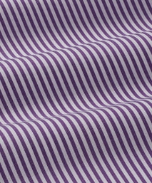 Lilac & White Classic Fit Cambridge Stripe Formal Shirt