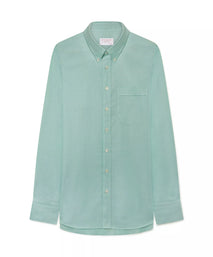 Spearmint Green Classic Fit Button Down Smart Casual American Oxford Shirt