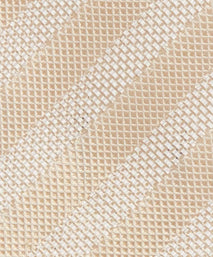 Gold Yellow Tonal Striped Silk Tie